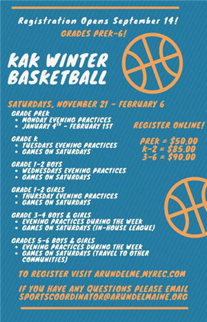 KAK Basketball Flyer